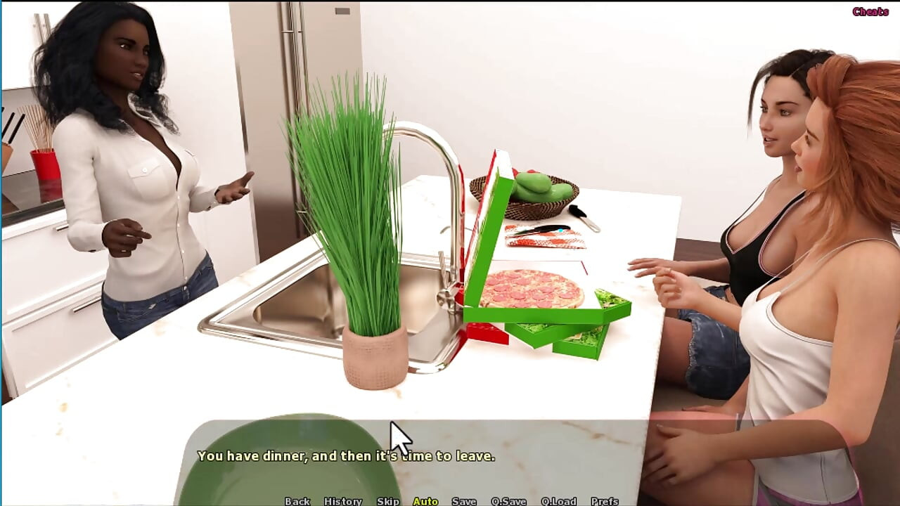 Haley Story #7 - Haley couldn't say no to the dick in bed...Diane Fucked Johannes in the living room