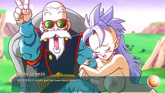 Kame Paradise Multiversex 3 - вся галерея разблокирована для этой большой порно-игры Dragon Ball