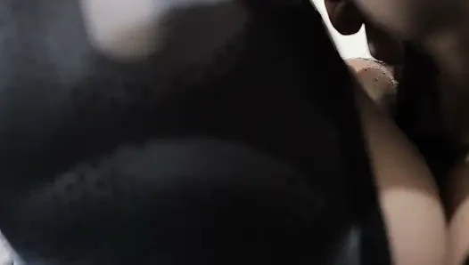 It's nice to fuck an Indonesian girl with a smooth body and Spiderman cosplay