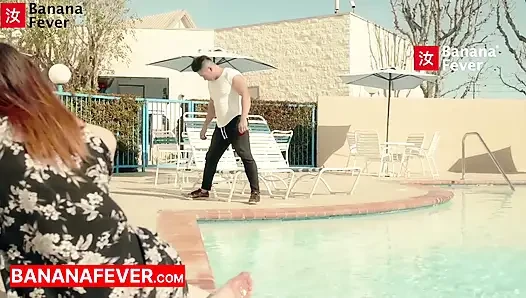 Muscular Beijing Stud Seduce & Pound White Tourist Girl After Pool Pickup