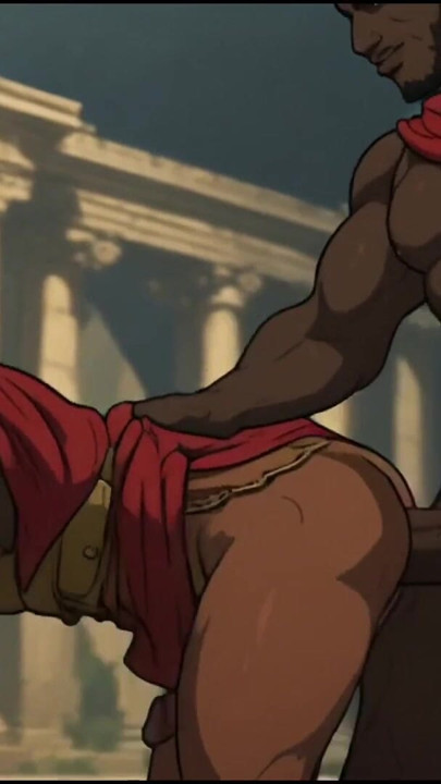 Ancient Rome Ebony Enjoy Black Dick Anal Compilation cartoon hentai animation | Clip 1