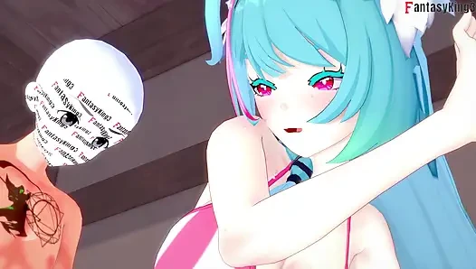 Seks mint dengan bikininya - Neverness to everness (NTE)
