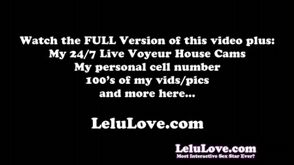 Lelu Love-Masturbation Instruction Tease Denial