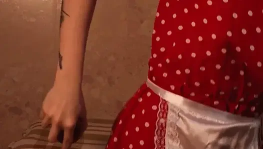 Laundry day. I Caught My Neighbor Jerking Off In The Laundromat And Fucked Her Holes Hard (Amateur Comedy Porn)