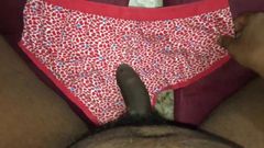 Playing with Wife Panty when alone at home
