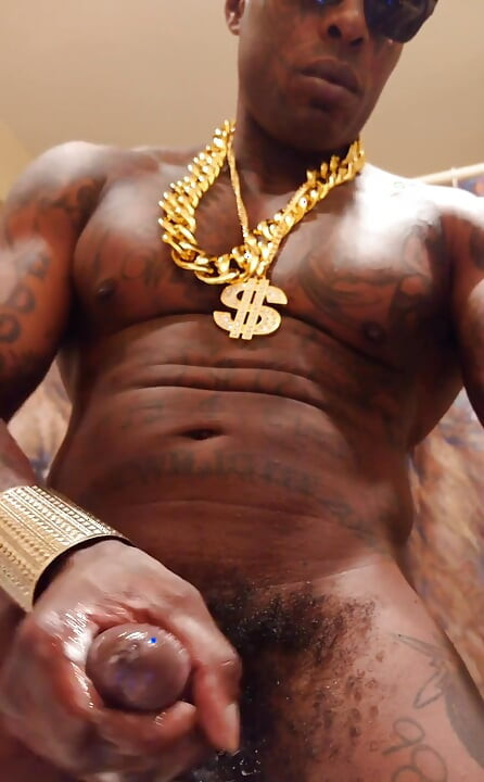 Big Black Hairy Cock Worship Hallelujah Johnson (King of Sorrow) Tall Dark Chocolate Muscles Tattoos Hairy BBC Hallelujah Johnso