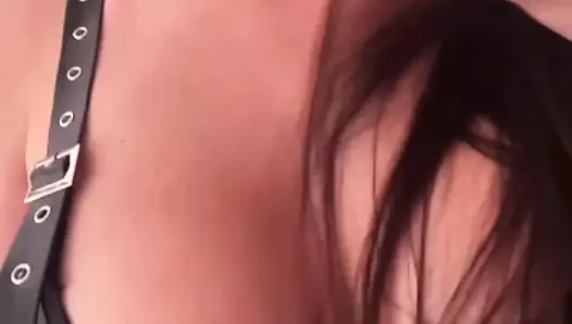 Slut stepmom with stockings with big tits