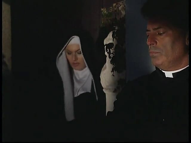 Horny nun wants a hard cock in her immoral ass