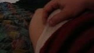 masturbating in bed