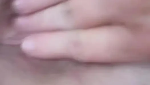 Playing in his cum