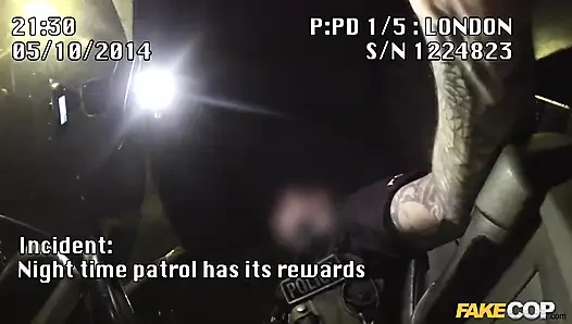 Night Patrol Cheeky Young Lass Likes Daring Outdoor Sex