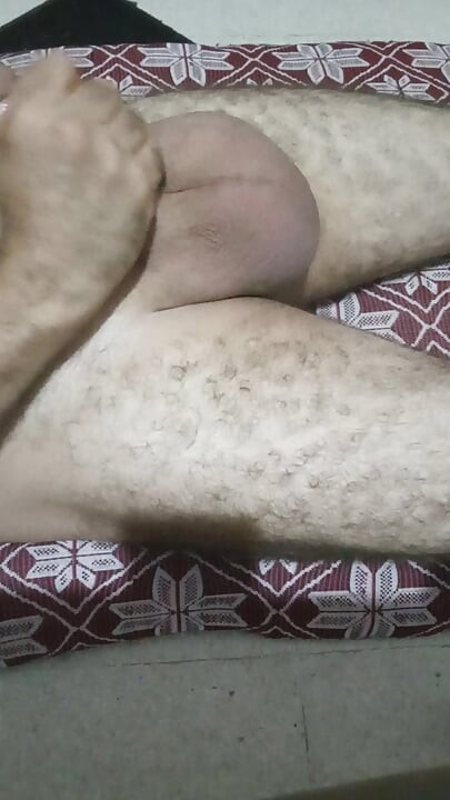 Hot cum after a long handjob