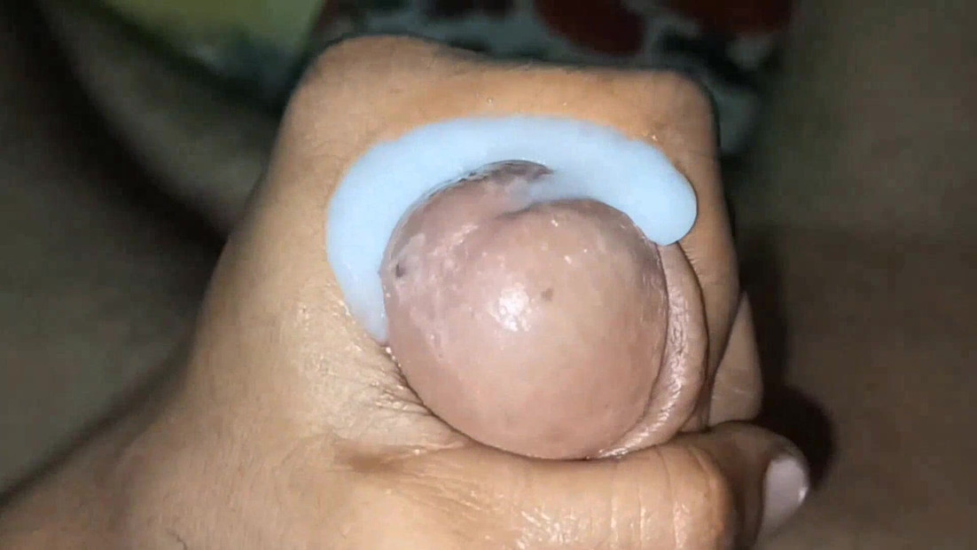 Dirty cum shot on my hand