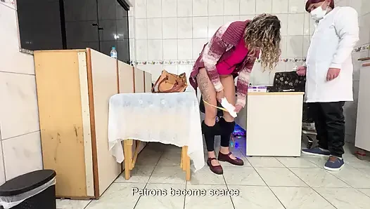 The doctor suggested it would be better to have more anal sex and use a plug.