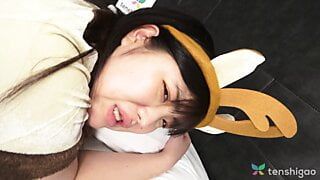 Horny plumper Madoka Watanabe got nailed very hard