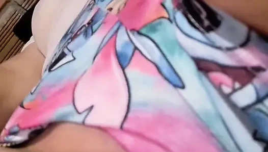 Latina Touches Her Juicy Pussy