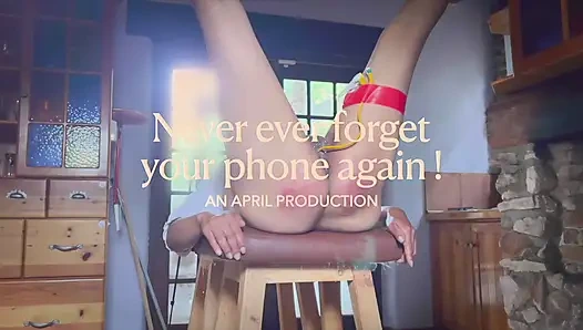 Demütigung und melken im weißen zimmer von herrin april