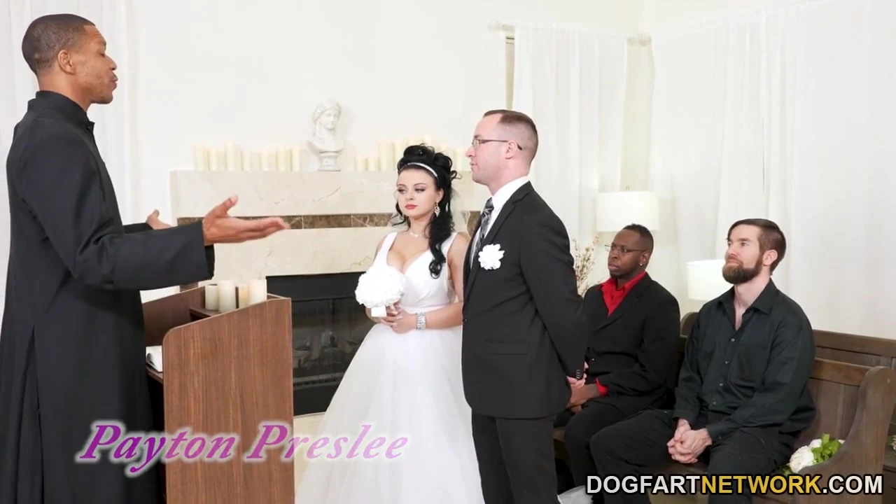 Payton Preslee's Wedding Turns Rough Interracial Threesome