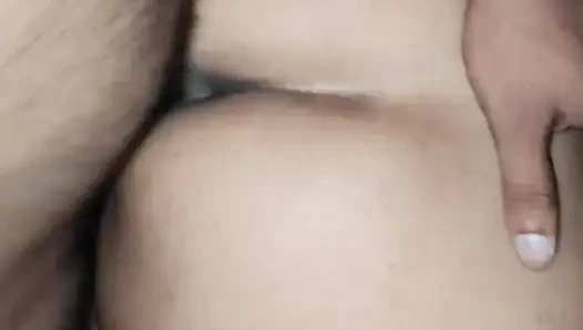 POV- INDIAN STEPMOM SHARED SINGLE BED and made step Son Happy.