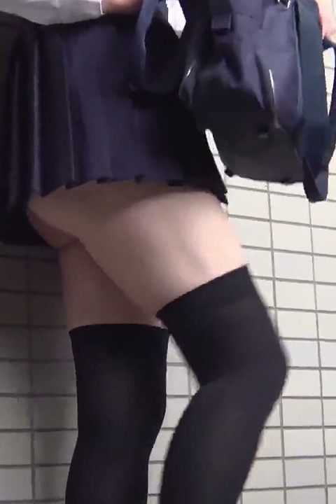 Knee-high Thong Beauty Teases with Her Panties - I Grab, Grind and Slide Inside - Part1