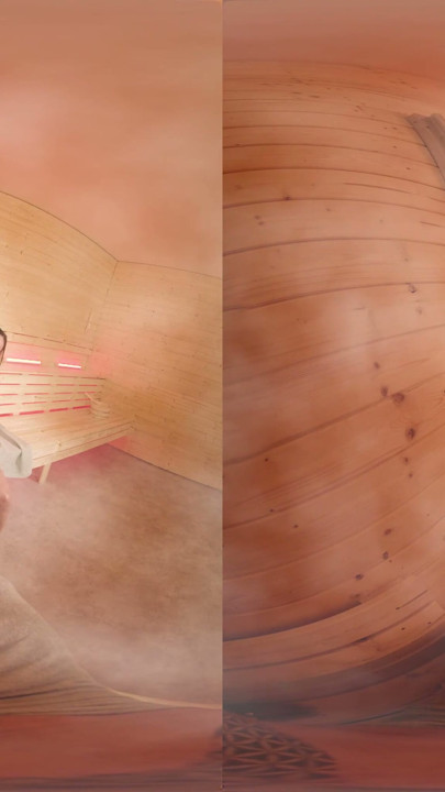 Secret Fuck in a Sauna - Virtual Real Porn | Clip 1