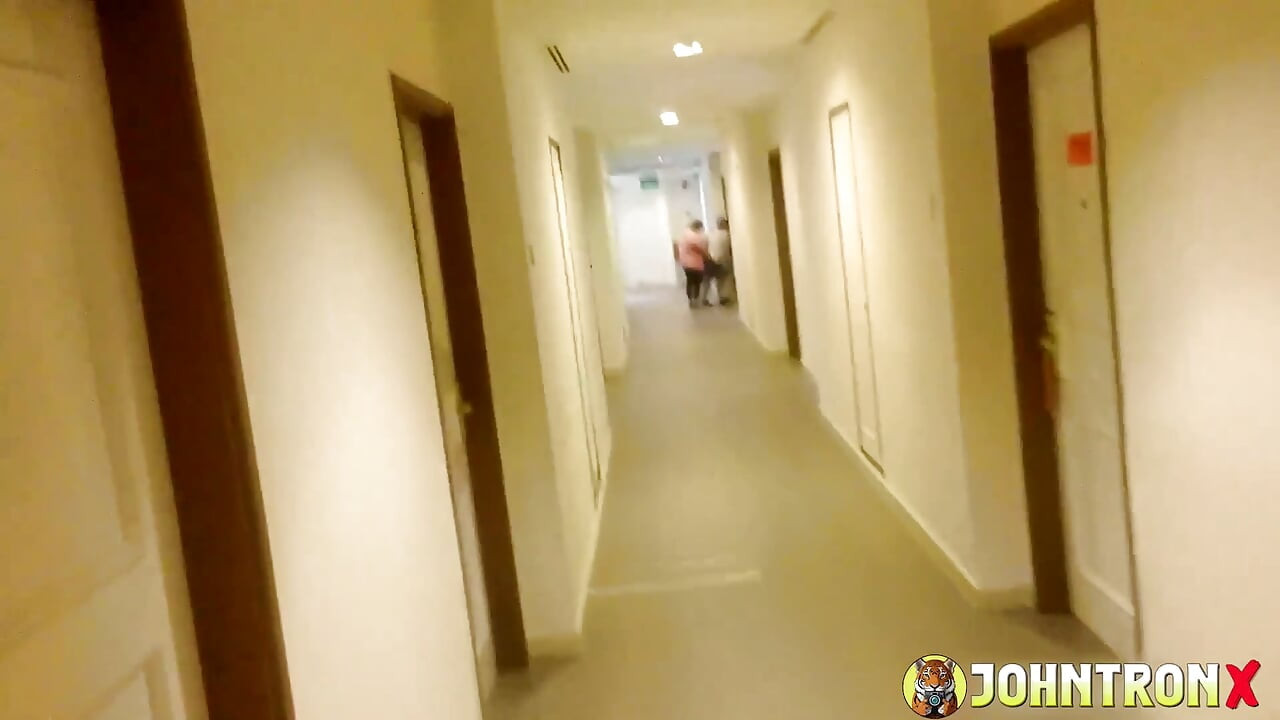 Johntronx - Slim Asian Babe with a Cute Tushy Fucked and Creampied