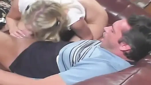 Blonde Babe Stretched Wide by Throbbing Cock in Intense Fuck
