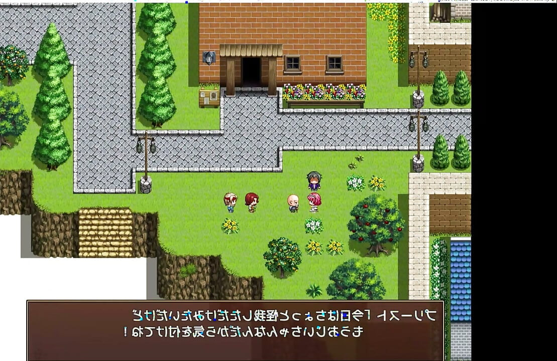 juego hentai sexy cosplay de princesa en público en grupo