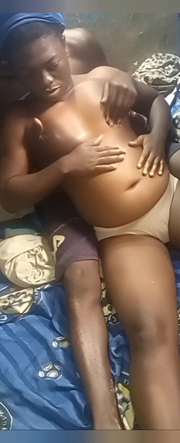 She visited me yesterday and we did this