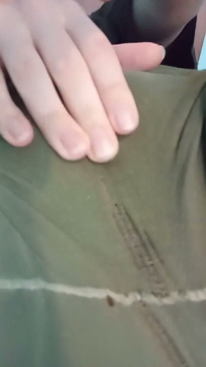 Masturbating on my stepbrother's underwear | Clip 1