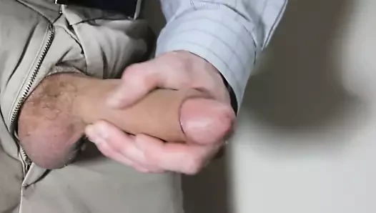 Geç bir gece ofiste joeyart tarafından - amatör çük hareketi