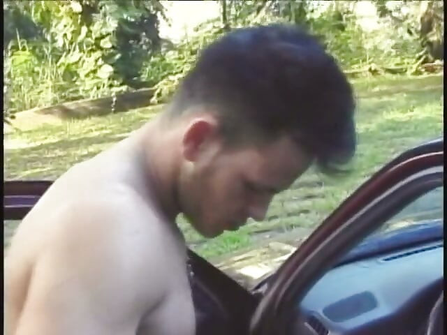 Perfect hot guys in so damn good outdoor anal and blowjob action DVD