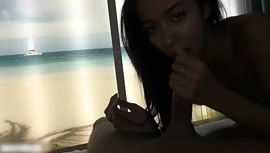 Testing the strength of Asian holes ! Couldn't resist