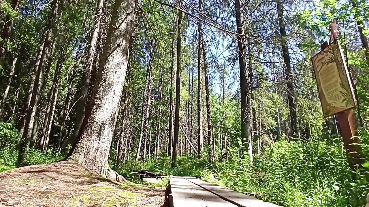 Naked Hike Near Helsinki City Center