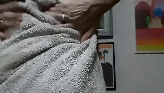 Masturbation From Inside Panties and Porn in Hand