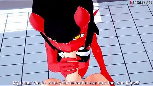 Meru - суккуб в бикини, секс в видео от первого лица