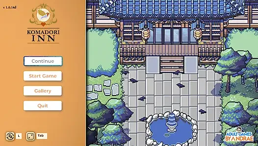 Геймплей Komadori Inn, часть 1 - Первый день Kubo в инне