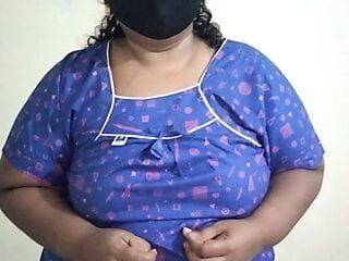 Akka mặc nightie trong nóng video