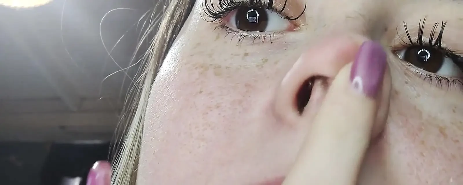 Runny Nose Close up
