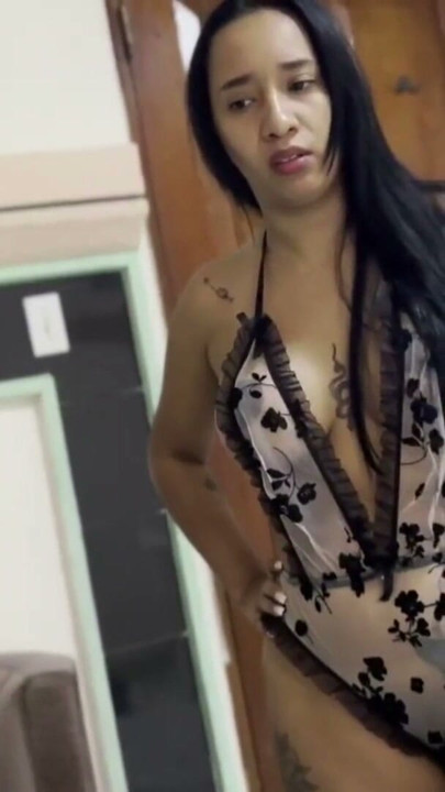 Latina Stepmother and stepson share bed in a hotel room | Clip 1