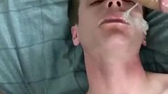 twink throat fucking with XL cock (44'')