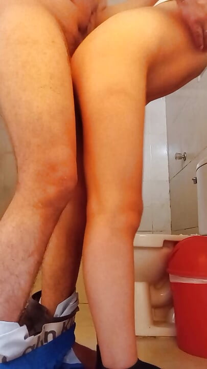 Doing it in the bathroom with my classmate