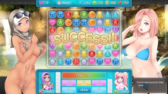 Huniepop 2 - Double Date - Part 9 Pussy Creampie by Loveskysan