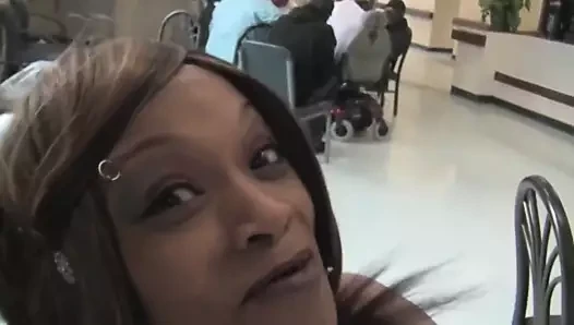 FUCKING SICK HENNY RED GETTING NAKED IN A NURSING HOME