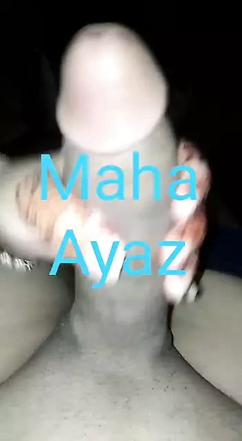 Henna hand on cock!