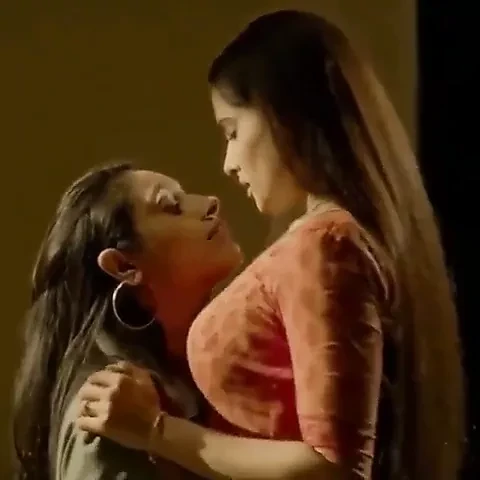 Indian Desi Lesbians Kissing and Making Out In Bed