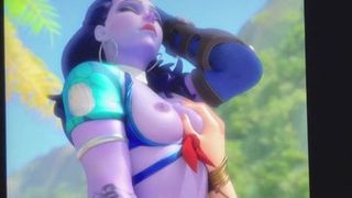 Bikini widowmaker (overwatch) hommage au sperme