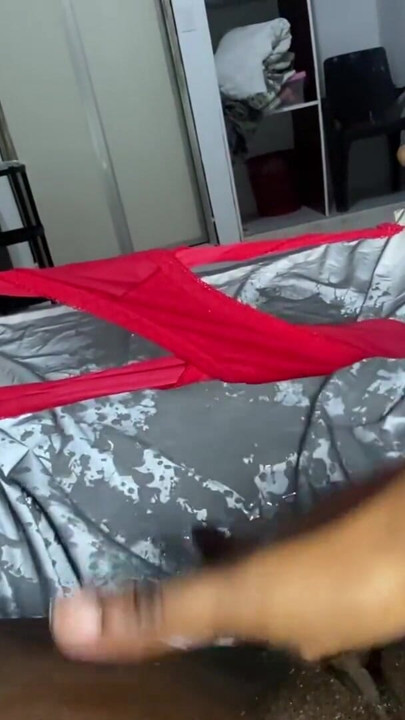 How good it is to come home from school tired and relax with a good finger dip and get to the squirt | Clip 1