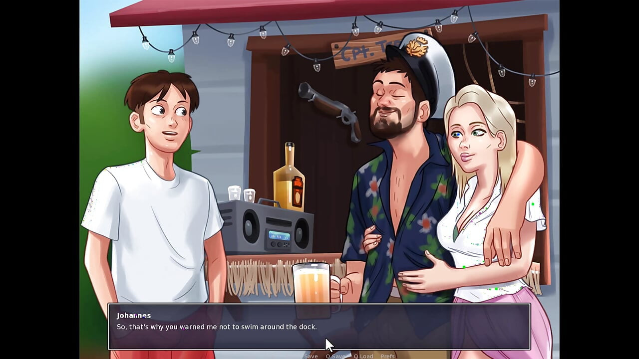 Summertime saga: Jenny liebt es, mich zu ficken, eine mission, den uniformcode abgekündigt zu bekommen