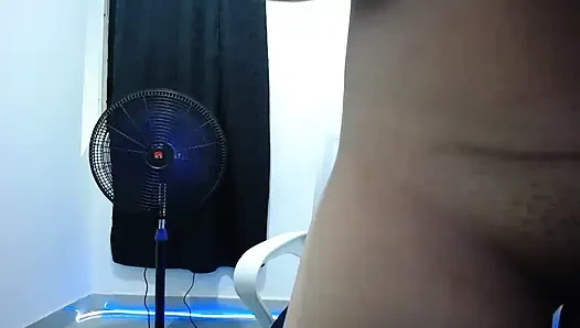 "My first show in front of the webcam - Undressing for you"
